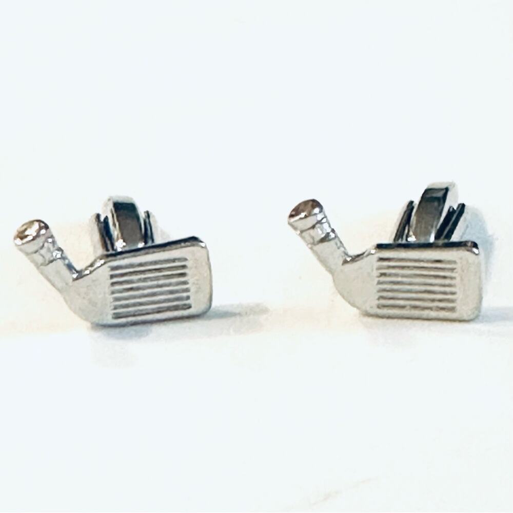 Golf Clubs Cufflinks